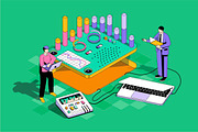 Isometric Web Concepts, a Templates & Theme by alexdndz (Thumbnail 6 of 21)