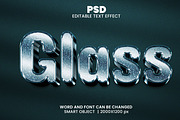 Glass font 3d Editable Text Effect, an Action Add-On by bdrobin (Thumbnail 2 of 2)