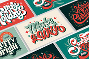 Christmas Lettering Pack, an Illustration by Ana Moreno | Letteringiam (Thumbnail 2 of 6)