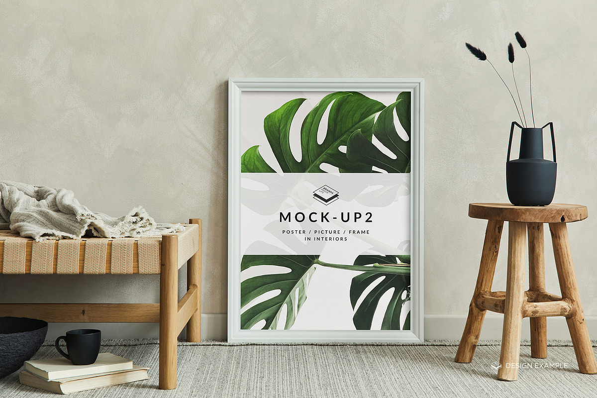 Portrait Frame on Scenes 2 Mock-up, a Print Template by Branda Keeps (Photo 8 of 30)
