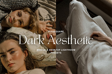 Dark Aesthetic Lightroom Presets, a Preset Add-On by PixaSquare