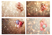 Blurred background, confetti, balls, a Holiday Photo by OlgaPilnik (Thumbnail 3 of 6)