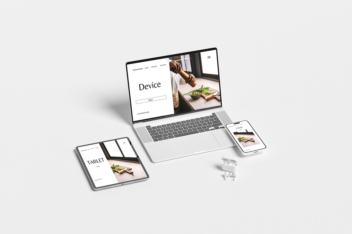 Multi Device Mockup, a Wearable Device Mockup by AnasStudio (Photo 4 of 7)