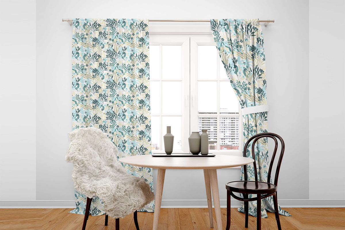 flat abstract floral concept, a Pattern Graphic by AAN Seamless Shop (Photo 1 of 3)