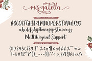 Misyatella -  a handwritten font, a Handwritten Font by Beautypes (Thumbnail 6 of 8)