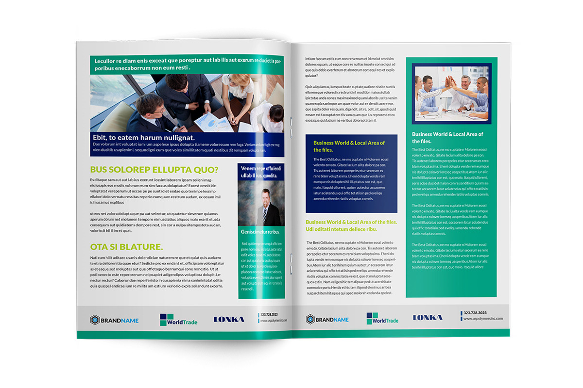 Multipurpose Newsletter Template 05, a Brochure Template by Layout Design