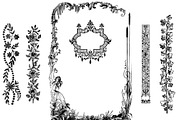 Procreate Frames & Ornaments brushes, a Brush Add-On by AW Studios (Thumbnail 4 of 8)