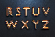 Neon Light alphabet, an Object Graphic by S_design (Thumbnail 3 of 7)