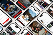 Cinemate - Movie Mobile App UI KIT, an UI Kit Template by Lumina_ui_ux202 (Thumbnail 7 of 7)