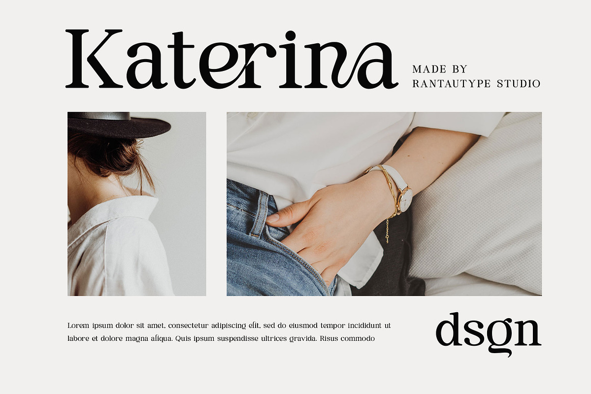 Fergina Modern Ligature Font, a Serif Font by RantautypeStudio (Photo 8 of 15)