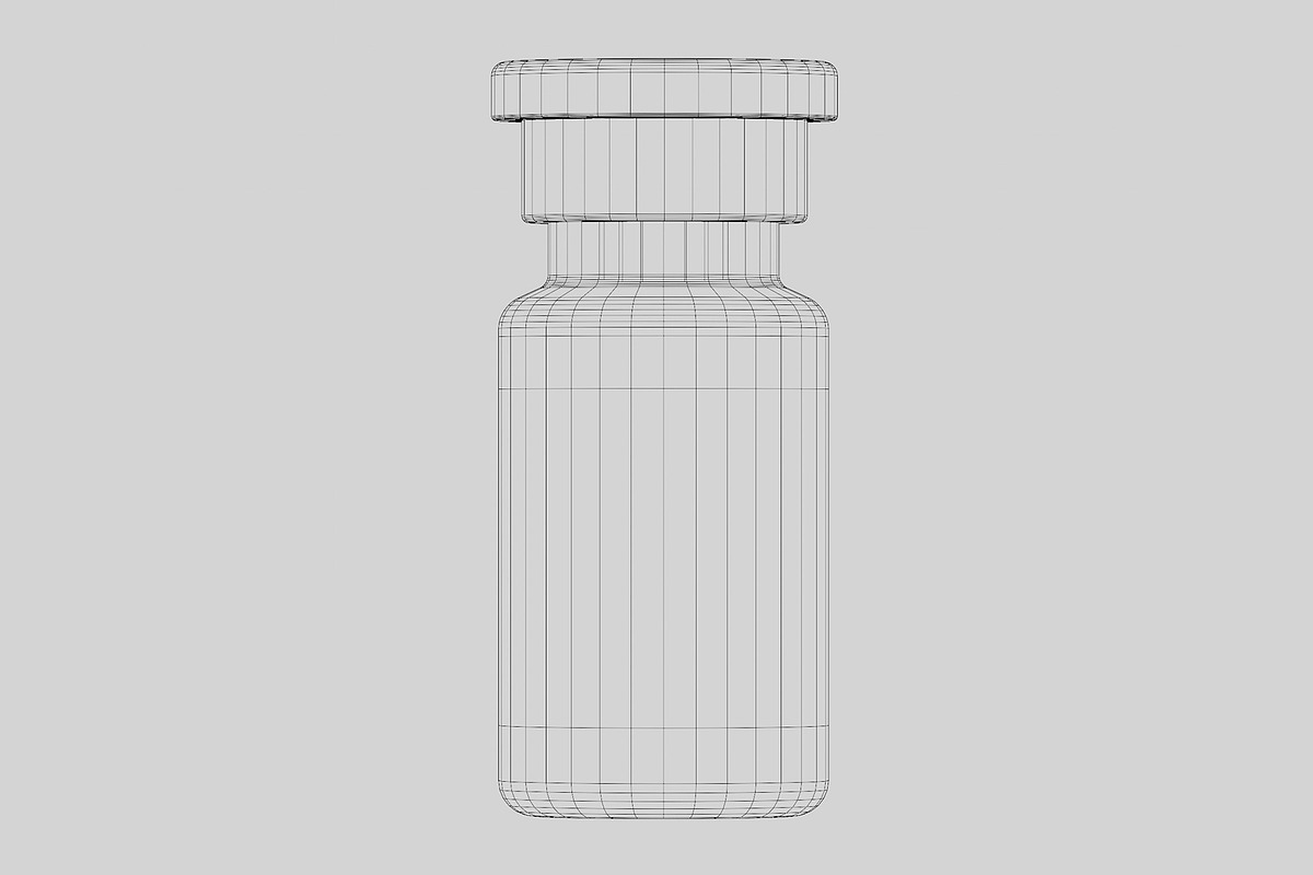 Injection Vial 3d model, an Object 3D Model by fahad121 (Photo 5 of 5)