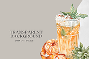 Tropical Cocktails - Watercolor Set, a Decorative Illustration by ThaismotaCreativeCo (Thumbnail 7 of 7)