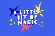 Monday Crunchy Quirky Cutout Font, a Handwritten Font by 24Design Studios (Thumbnail 5 of 9)