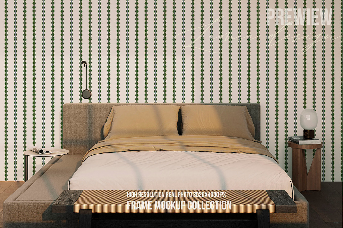 Wallpaper Kyoto Mockup Set – 9 PSD, a Household Mockup by LAMIA DESIGN (Photo 13 of 13)