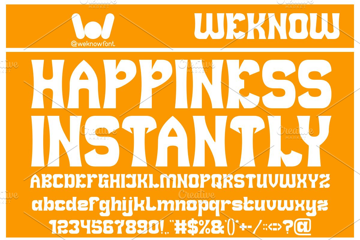 Early Afternoon font, a Font by weknow (Photo 2 of 8)