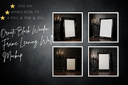 Ornate Black Wooden Frame Mockup, a Mockup by StormDigitalArt (Thumbnail 1 of 2)