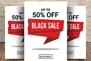 Black Friday Sale Flyer, a Flyer Template by graphicforest (Thumbnail 1 of 4)