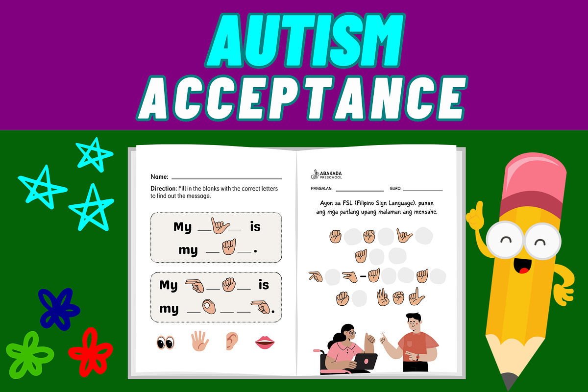 Autism Acceptance Activities, a Templates & Theme by Premium Digital Templates (Photo 2 of 3)