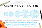 Mandala Creator - Floral Edition, a Plug-in Add-On by Drifter Studio (Thumbnail 3 of 5)
