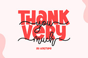 Thick Lover - Cute Font Duo, a Handwritten Font by Airotype (Thumbnail 12 of 12)
