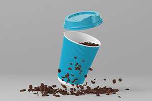 8oz Coffee Cup Mock-Up