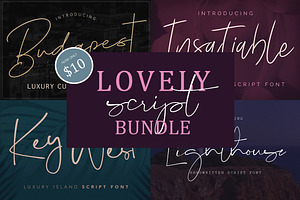 Lovely Script Bundle