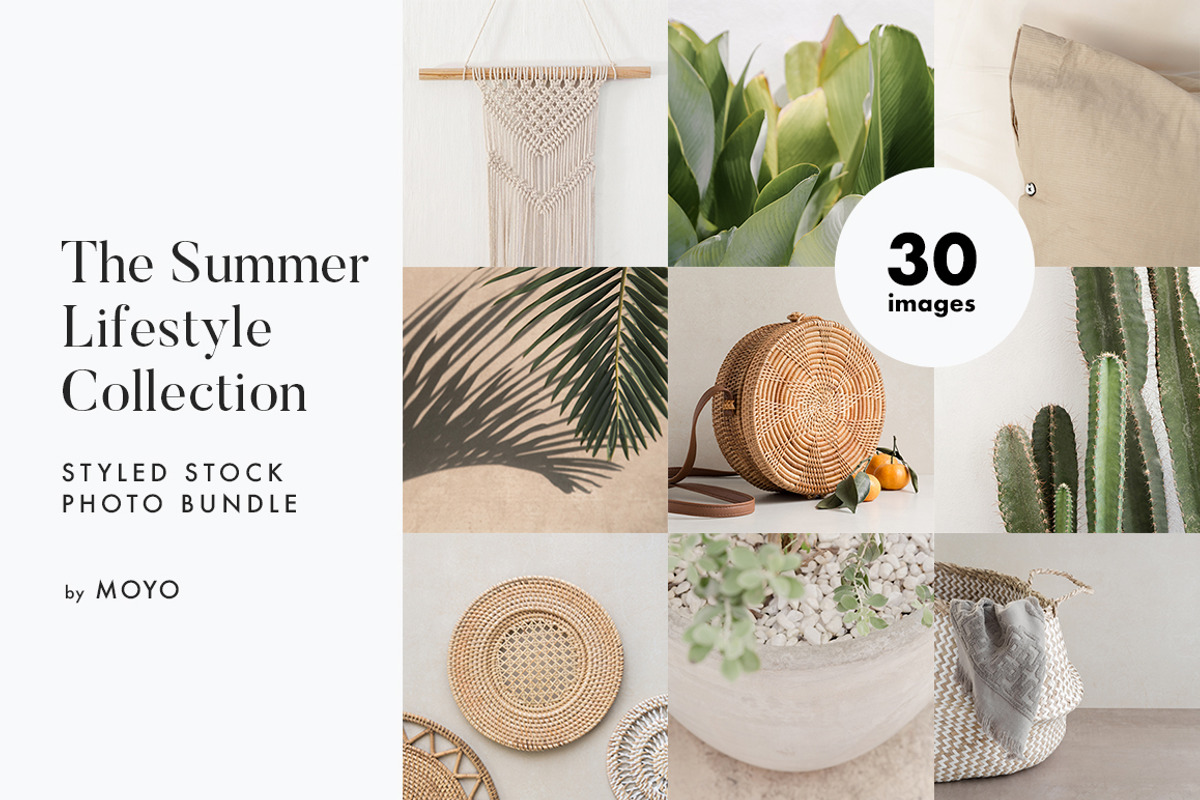 Summer Lifestyle Photo Bundle, a Beauty & Fashion Photo by Moyo Studio (Photo 1 of 9)