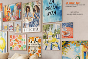 Eclectic Gallery Art - 6 in 1 Bundle, a Background Graphic by Essentially Nomadic (Thumbnail 6 of 21)
