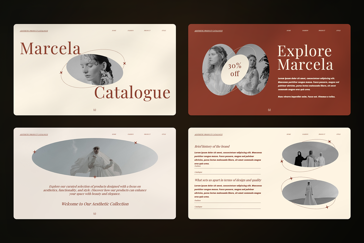 Aesthetic Product Catalogue Keynote, a Presentation Template by SquidPixey (Photo 2 of 7)