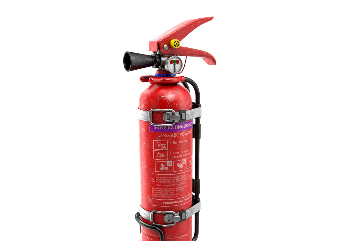 Fire Extinguisher, an Object 3D Model by Tedi Permana (Photo 1 of 11)