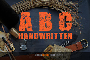 ABC HANDWRITTEN! Letter Set.