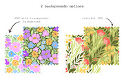 Summer Flower Patterns, a Pattern Graphic by Alina Sh (Thumbnail 2 of 10)