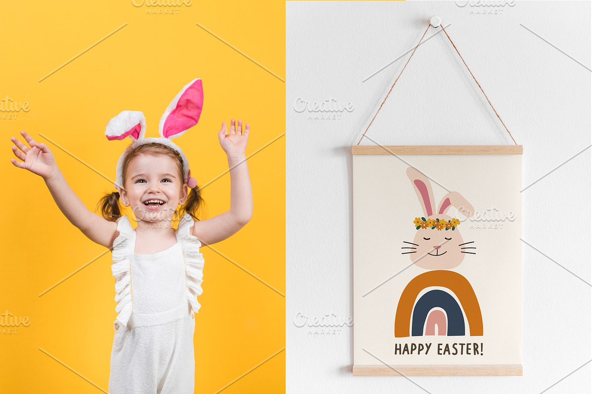 Happy Easter Set! #2, a Decorative Illustration by Hanazumi (Photo 10 of 11)