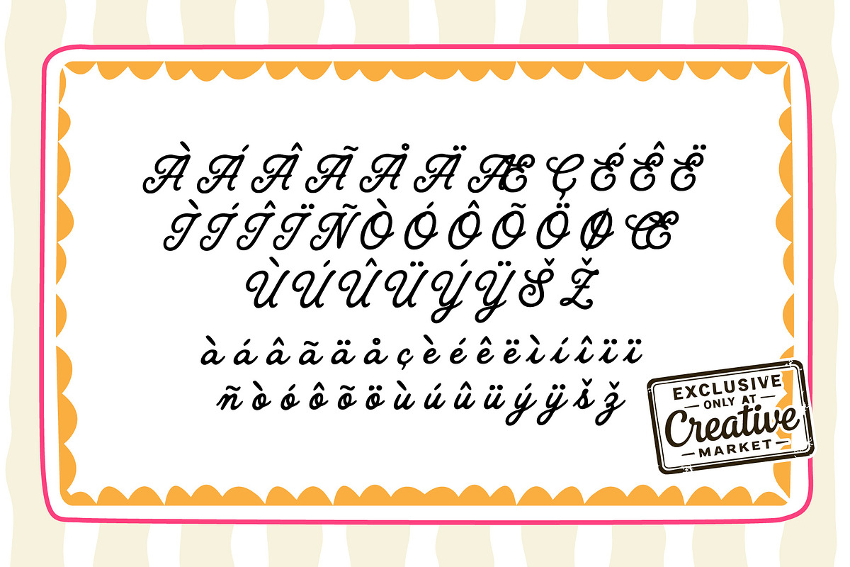 Flamingo Sunshine Coastal Font, a Handwritten Font by Tyasify (Photo 9 of 9)