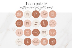 Boho Instagram Highlight Cover Icons