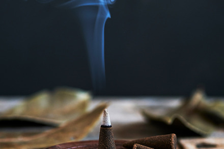 Aromatic incense and smoke for relax