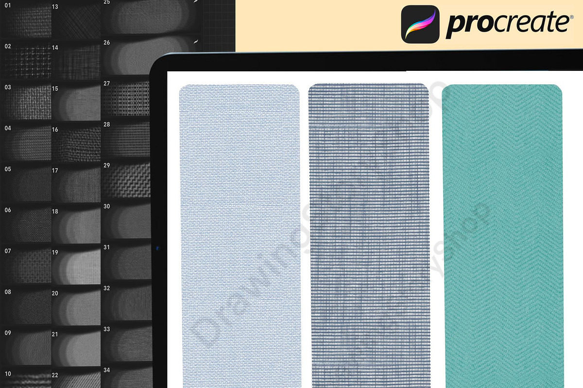 150 Procreate Embroidery Brushes, a Brush Add-On by DrawingStoryShop (Photo 8 of 8)