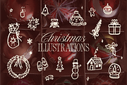 Christmas Illustrations, an Object Illustration by sophinka design (Thumbnail 9 of 15)