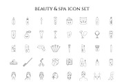 Icons & Illustrations Bundle, an Outline Icon by NatalieArtShop (Thumbnail 3 of 28)