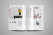 PRIORTE Magazine Lookbook Template, a Magazine Template by Indotitas (Thumbnail 7 of 11)