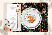 Fox Illustration Fall Watercolor, an Animal Illustration by Red Ink (Thumbnail 2 of 9)