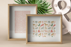 Bulldog Seamless Pattern Mega Bundle