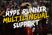 Hype Runner - Brushy Display Font, a Handwritten Font by Invasi Studio (Thumbnail 10 of 10)