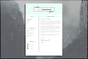Word CV Template, a Resume Template by introDuice - CV / Resumes (Thumbnail 3 of 6)