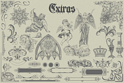 Aquenta Fracta, a Blackletter Font by ilhamtaro (Thumbnail 10 of 10)