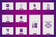20 abstract logo, a Branding & Logo Template by airunreal (Thumbnail 4 of 4)