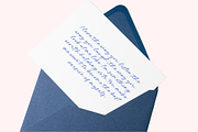 Letters Blushing Touch Sticky Note, a Script Font by Letterena Studios Script (Thumbnail 7 of 15)