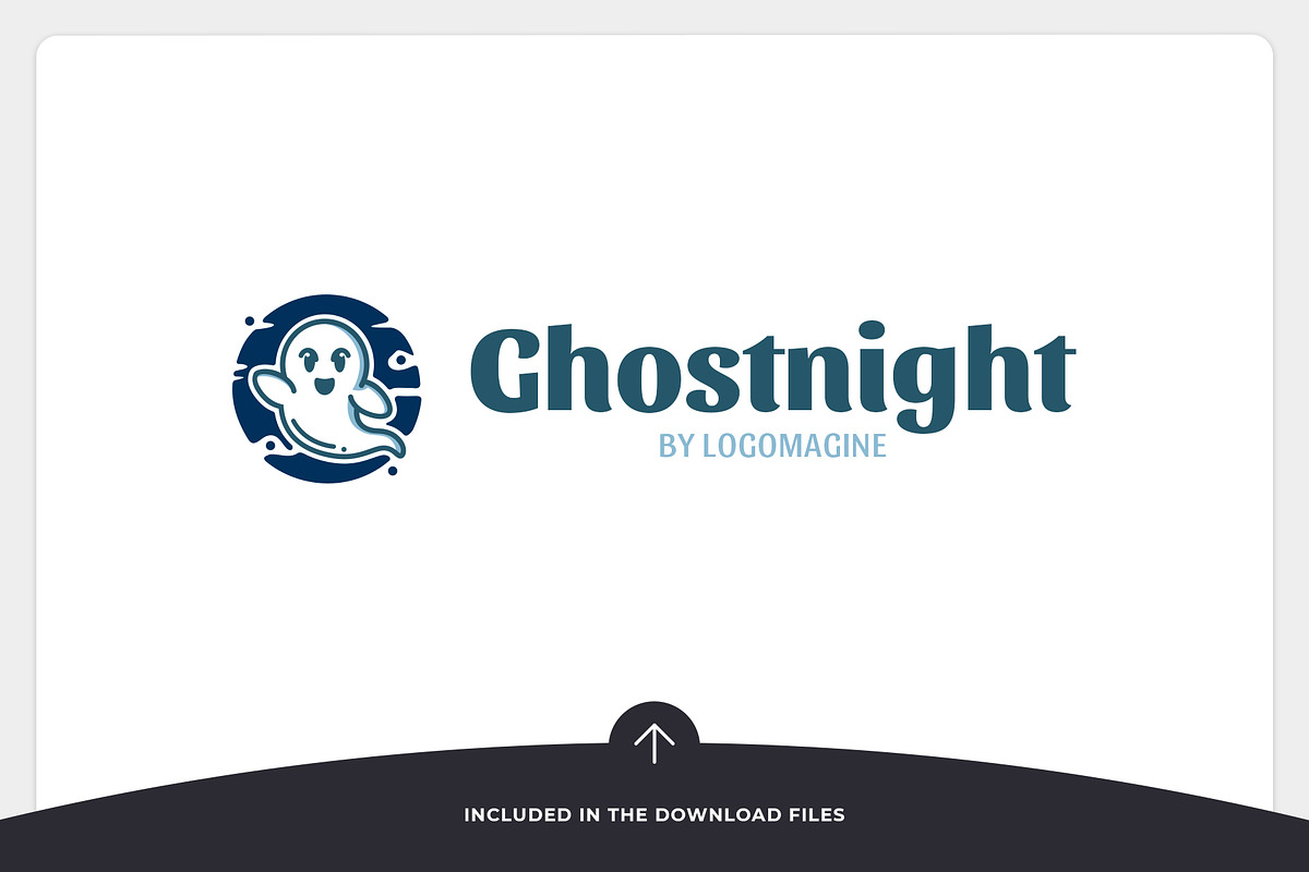 Ghost Night Logo Template, a Branding & Logo Template by LOGOMAGINE (Photo 10 of 16)