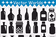 Pill Bottle Svg, Doctor, Bottle Svg, an Object Graphic by VectorWorlds (Thumbnail 3 of 3)