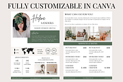 2 Page Elegant Influencer Media Kit, a Social Media Template by Daily Creative (Thumbnail 3 of 4)